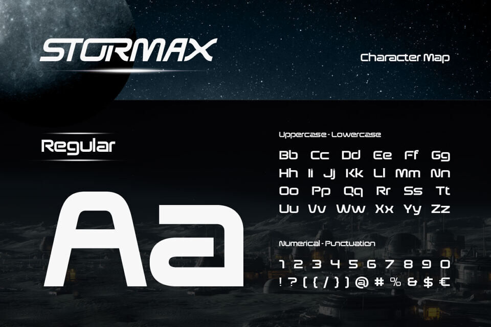 Stormax Font