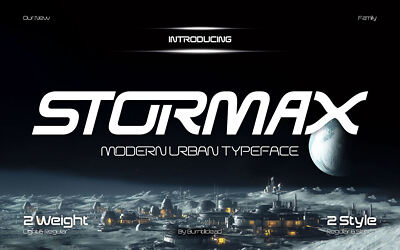 Stormax Font