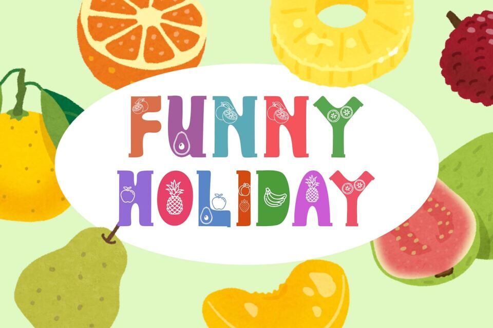 Summer Fruits Style Font