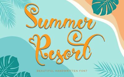 Summer Resort Font