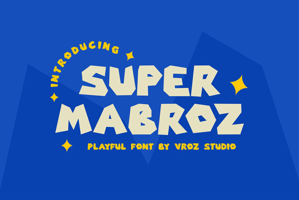 Super Mabroz Font