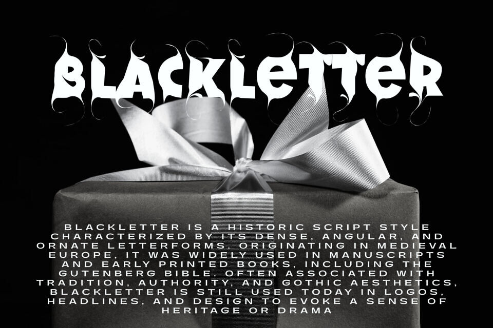 Thornblade Font