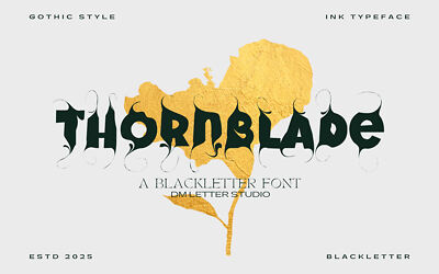 Thornblade Font