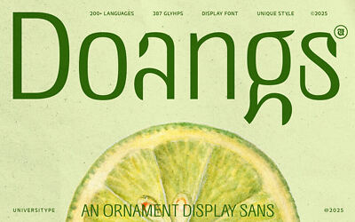 UT Doangs Font