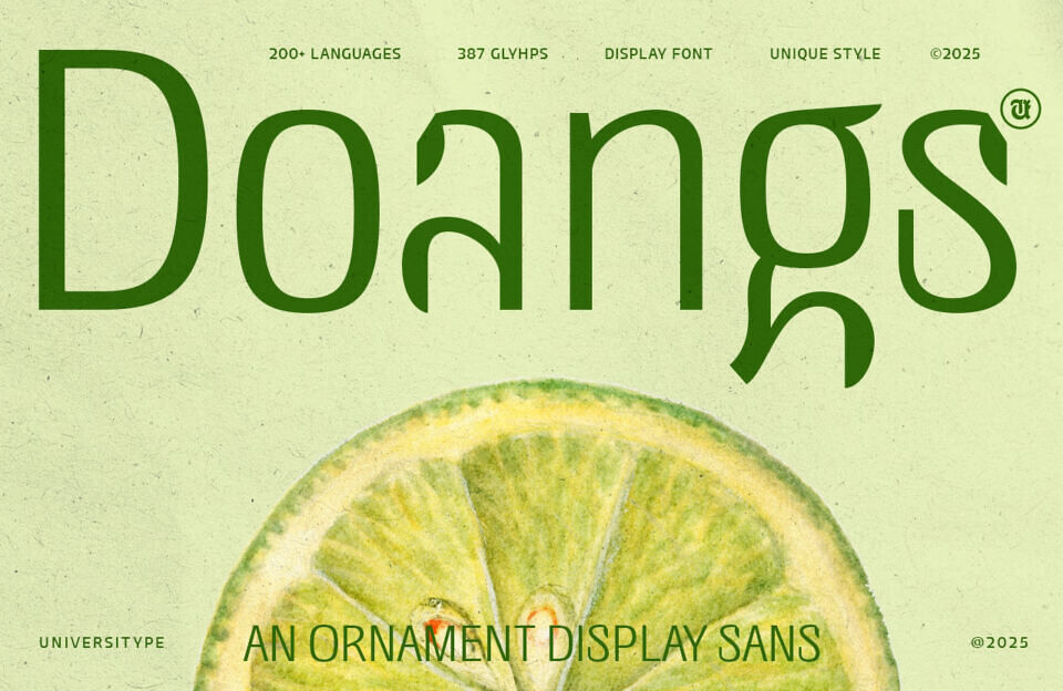 UT Doangs Font