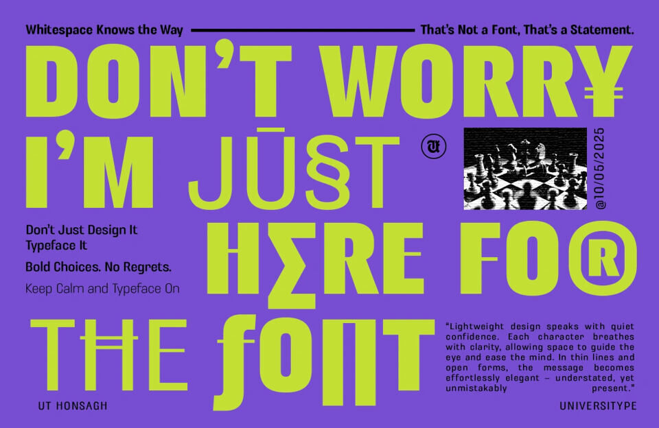 UT Honsagh Font