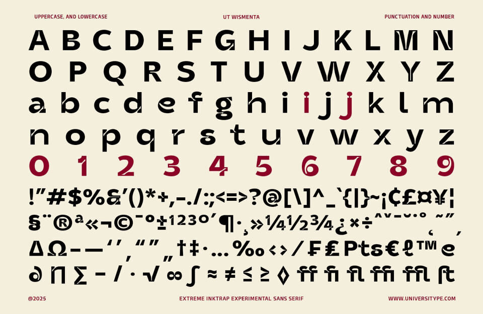 UT Wismenta Font