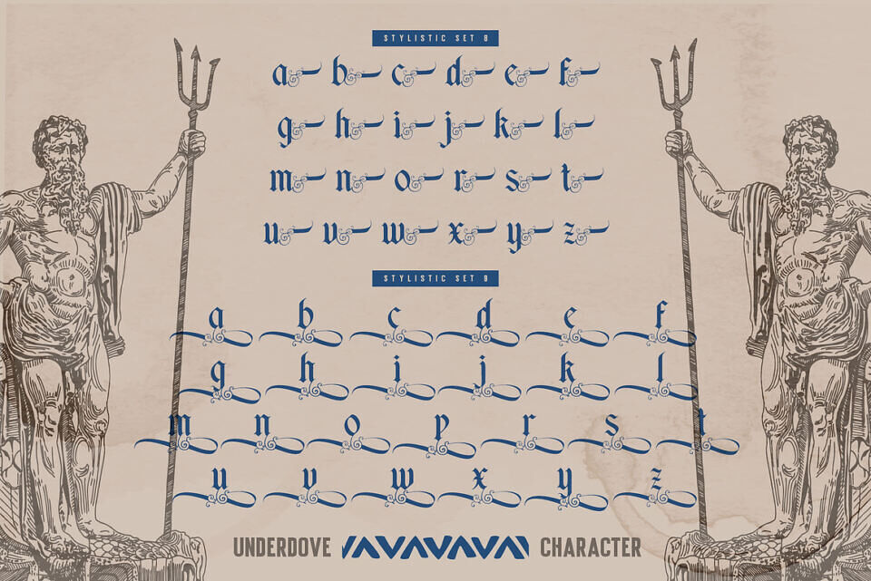 Underdove Font