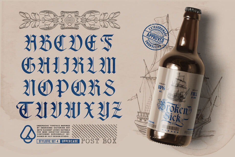 Underdove Font