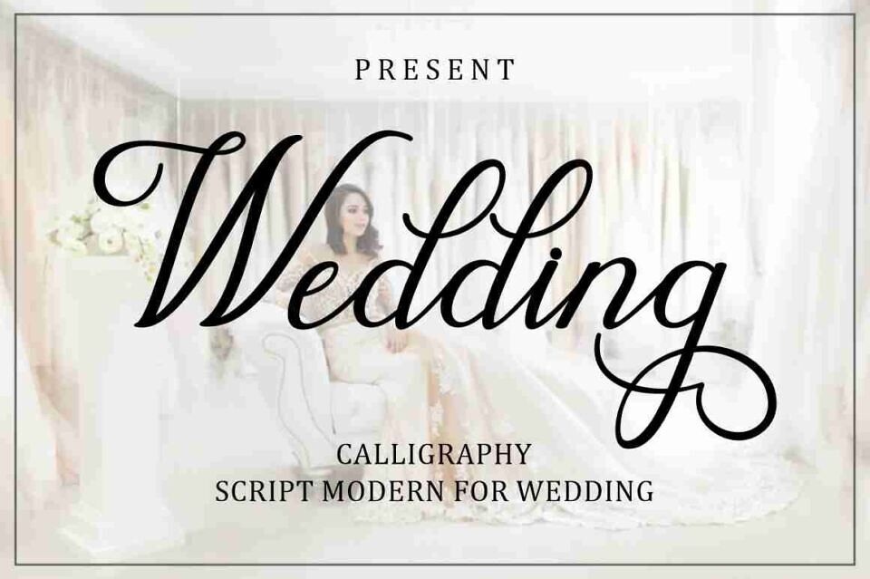 Wedding Font