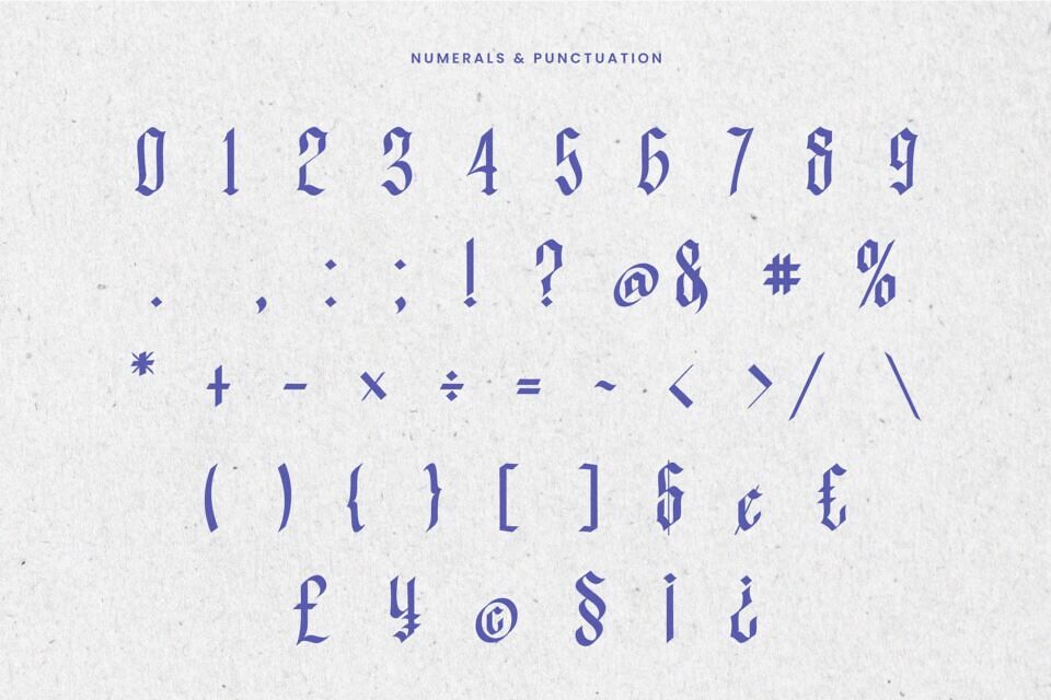 Westend Ridge Font