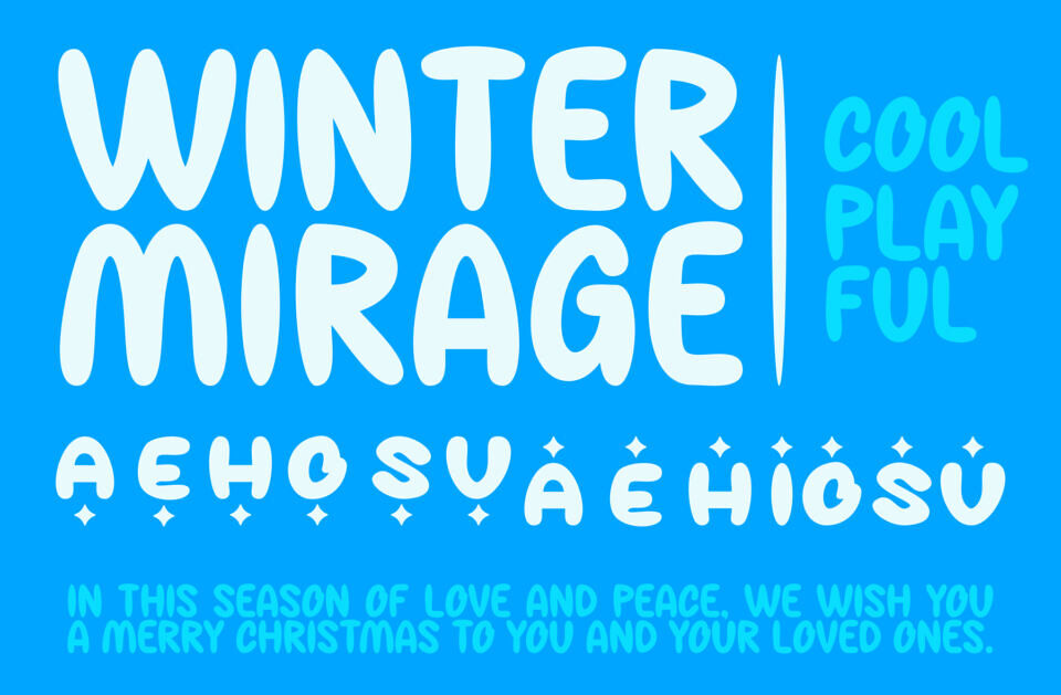 Winter Mirage Font