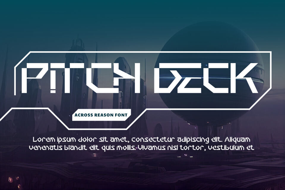 Across Reason Font
