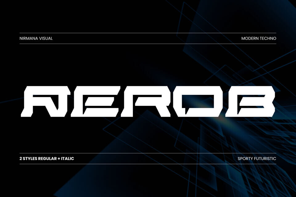 Aerob Modern Font