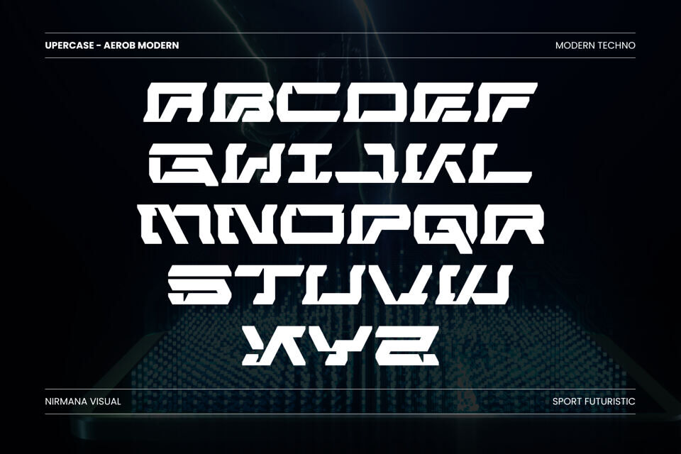 Aerob Modern Font
