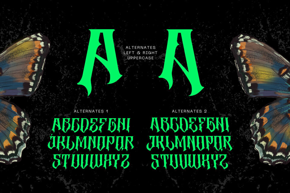 Altar Gothic Font