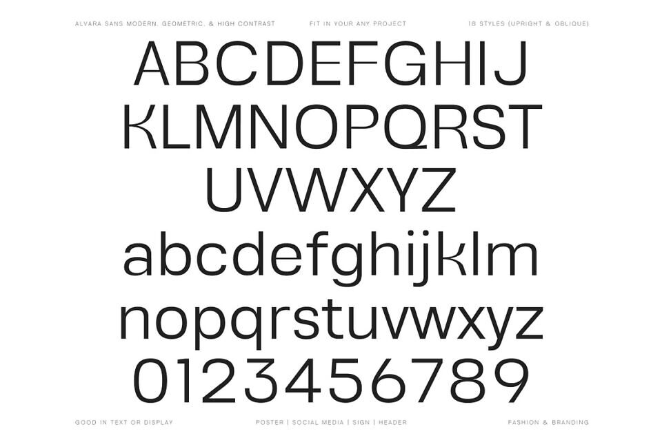 Alvara Sans Font