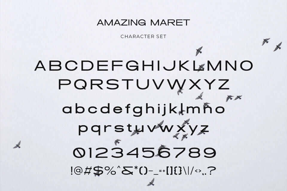 Amazing Maret Font