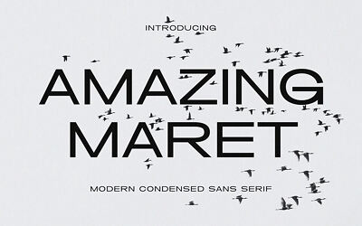 Amazing Maret Font