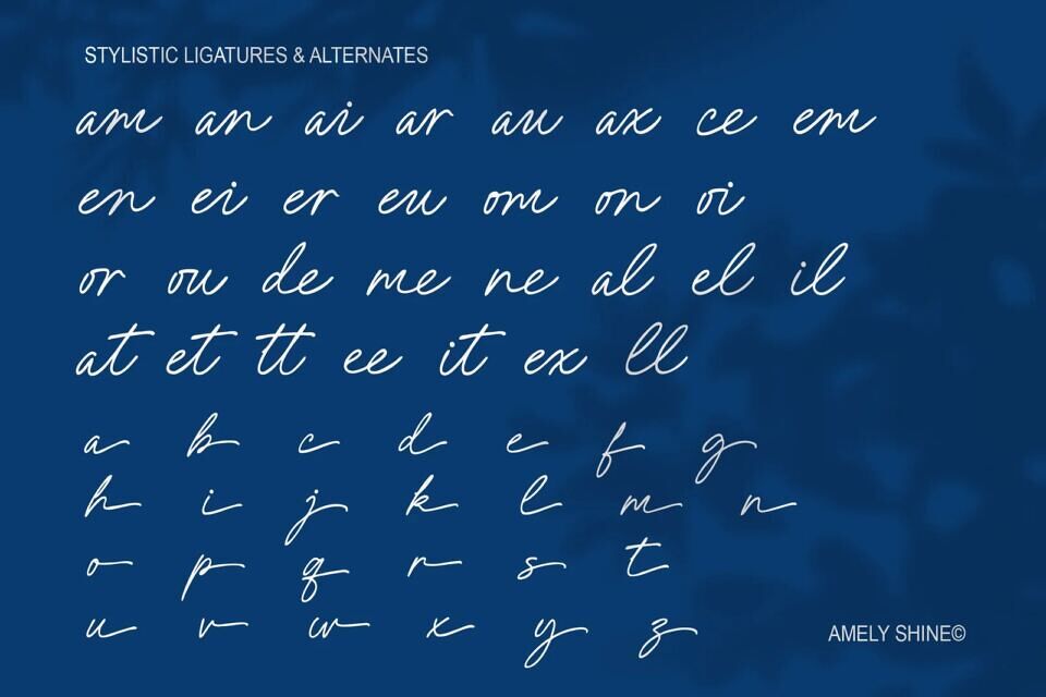 Amely Shine Font