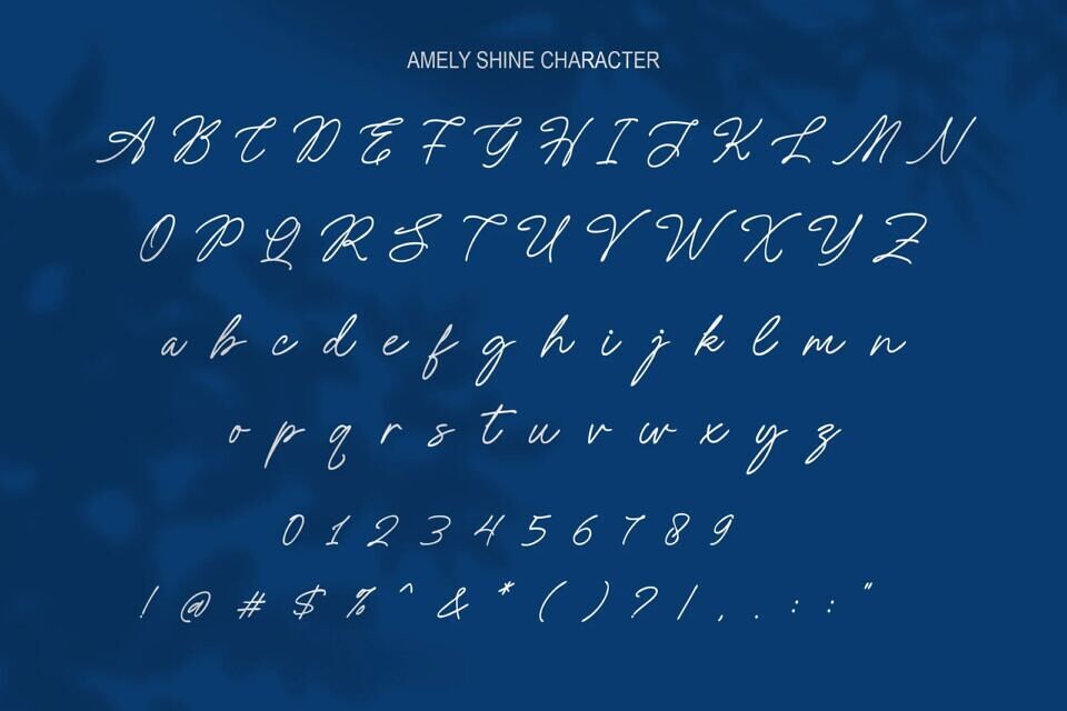 Amely Shine Font