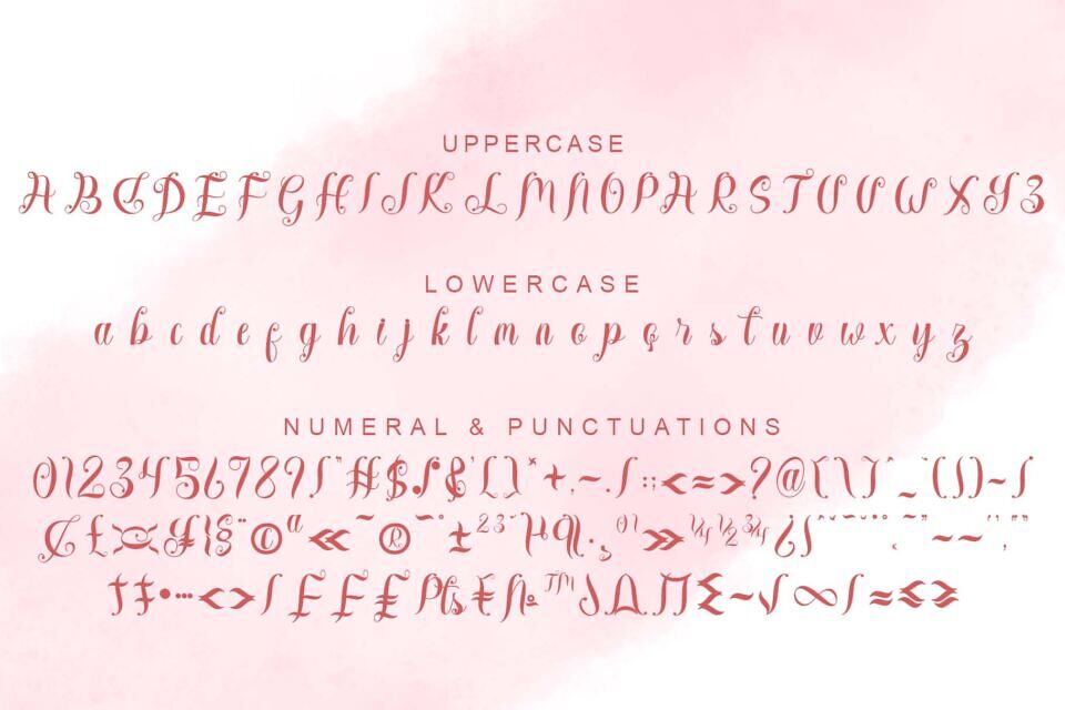 Athena Wedding Font