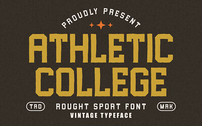 Athletic College Font