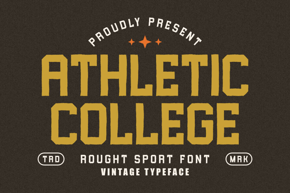 Athletic College Font
