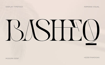 Basheq Vintage Font