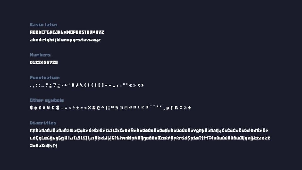 Bitrimus Font