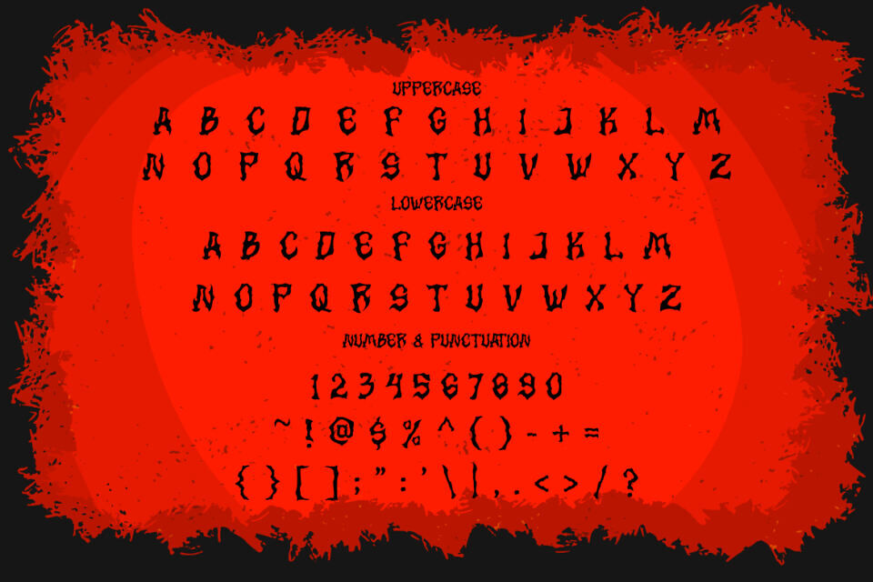 Black Chant Font
