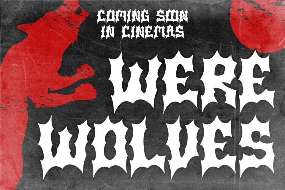 Black Sanctum Font