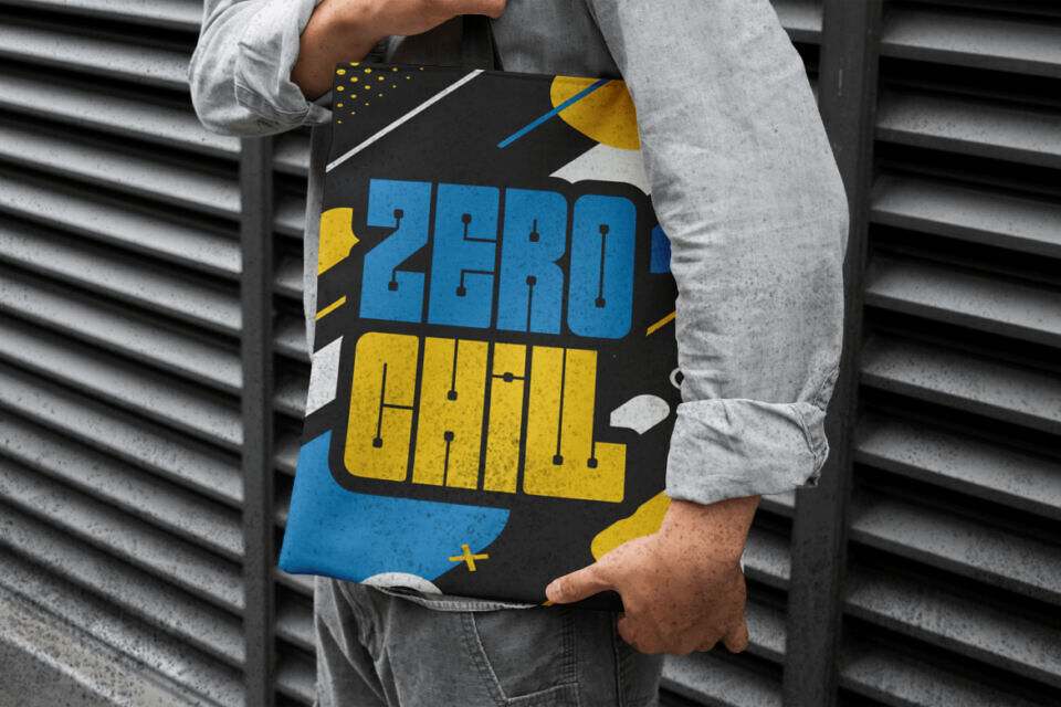 Bold Block Font