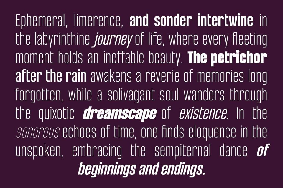 Bondia Font
