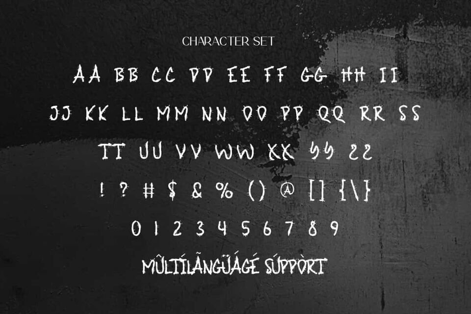 Broken Country Font