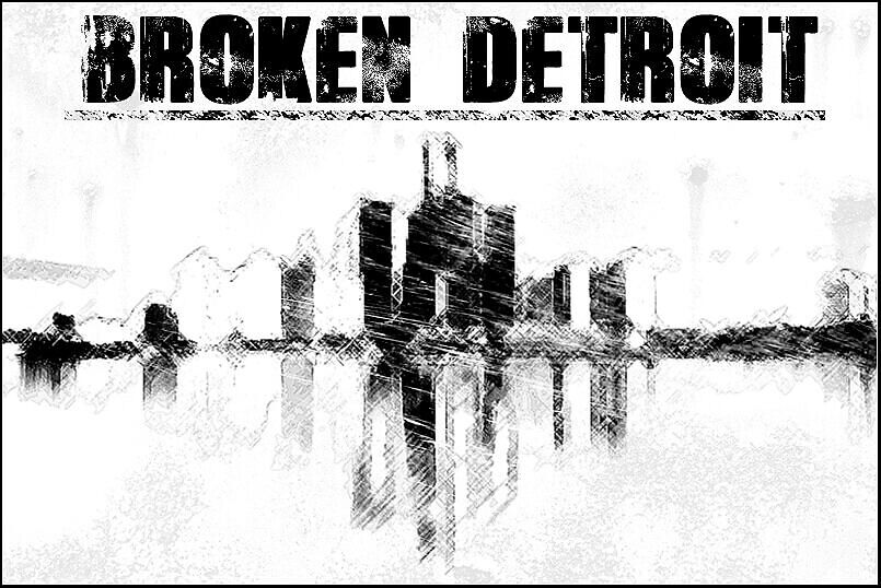 Broken Detroit Font