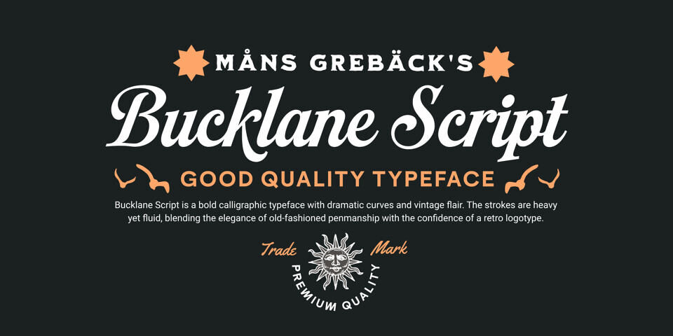 Bucklane Script Font