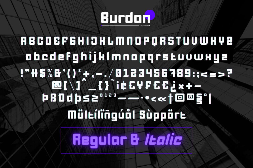 Burdan Font