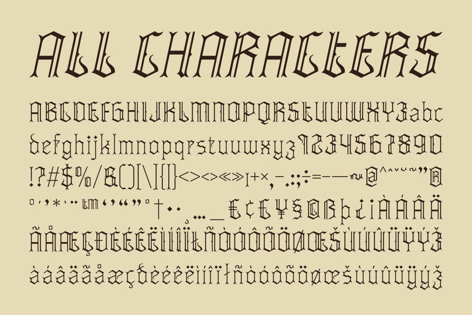 CS Belphegor Font