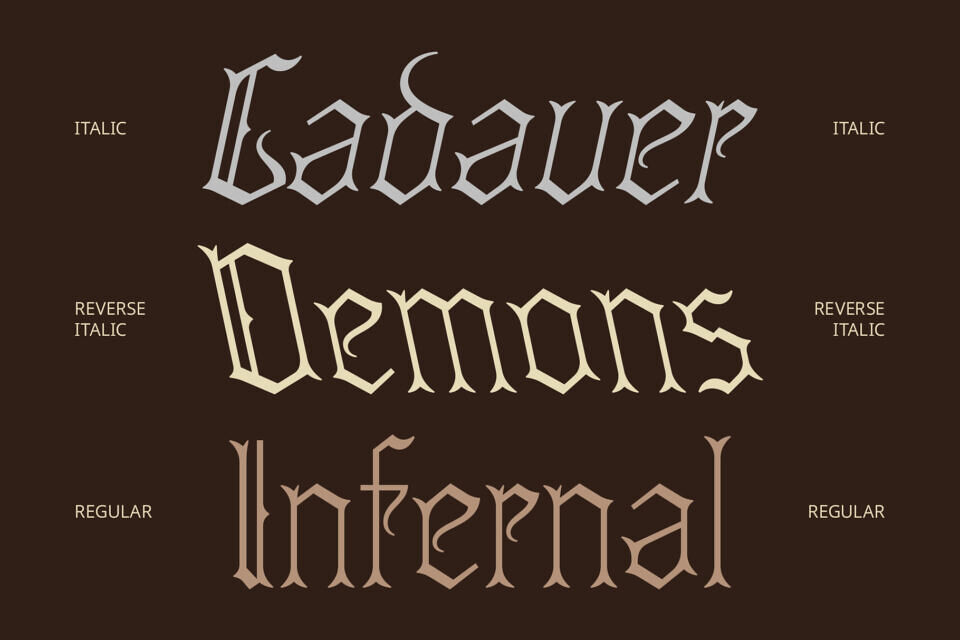 CS Belphegor Font