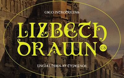 CS Lizbeth Drawn Font