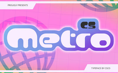 CS Metro Font