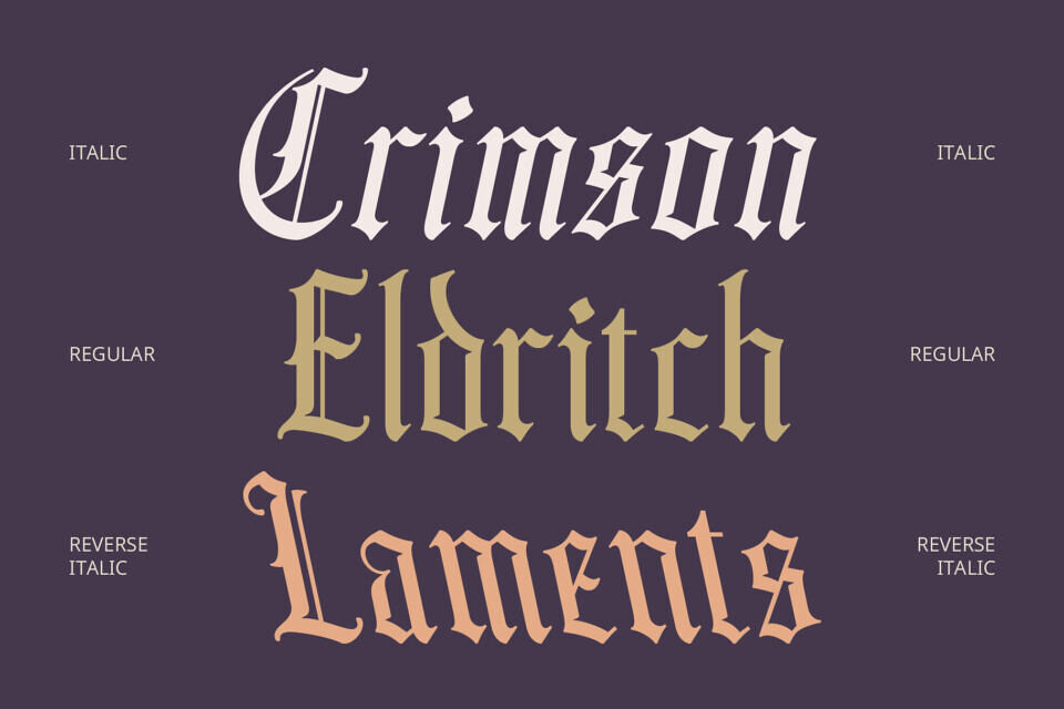 Cambrine Font