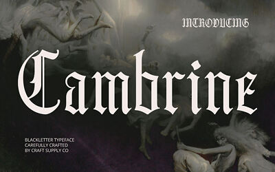 Cambrine Font