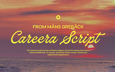 Careera Script Font