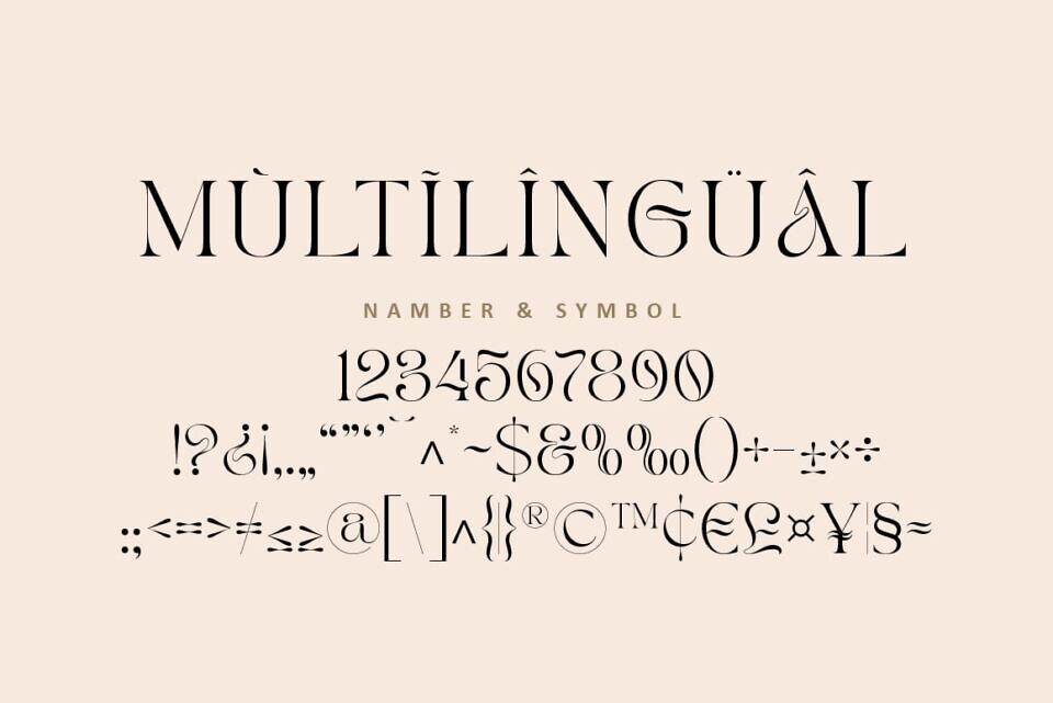 Chard Font