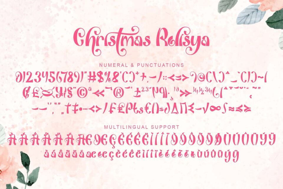 Christmas Rolisya Font