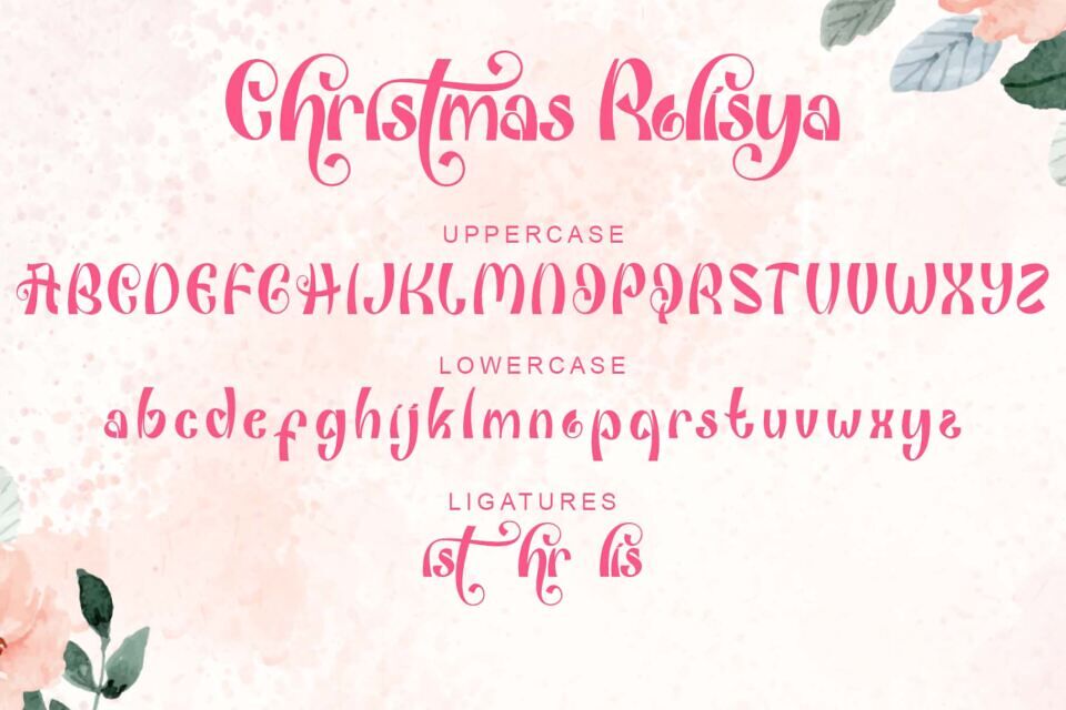 Christmas Rolisya Font