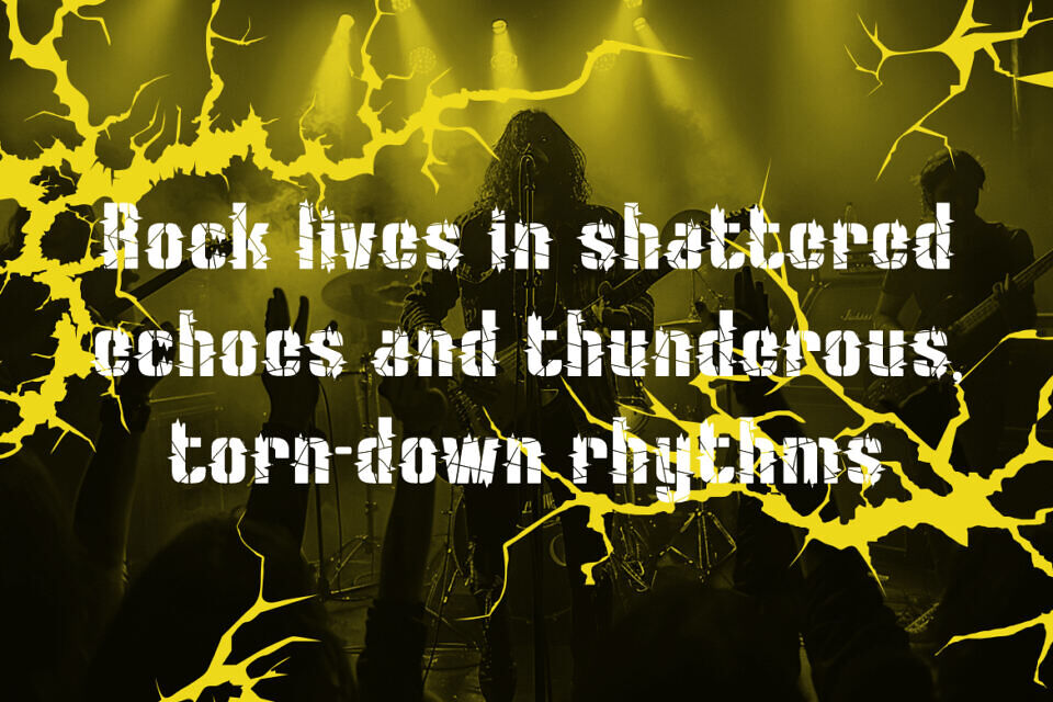 Cracked Slash Font