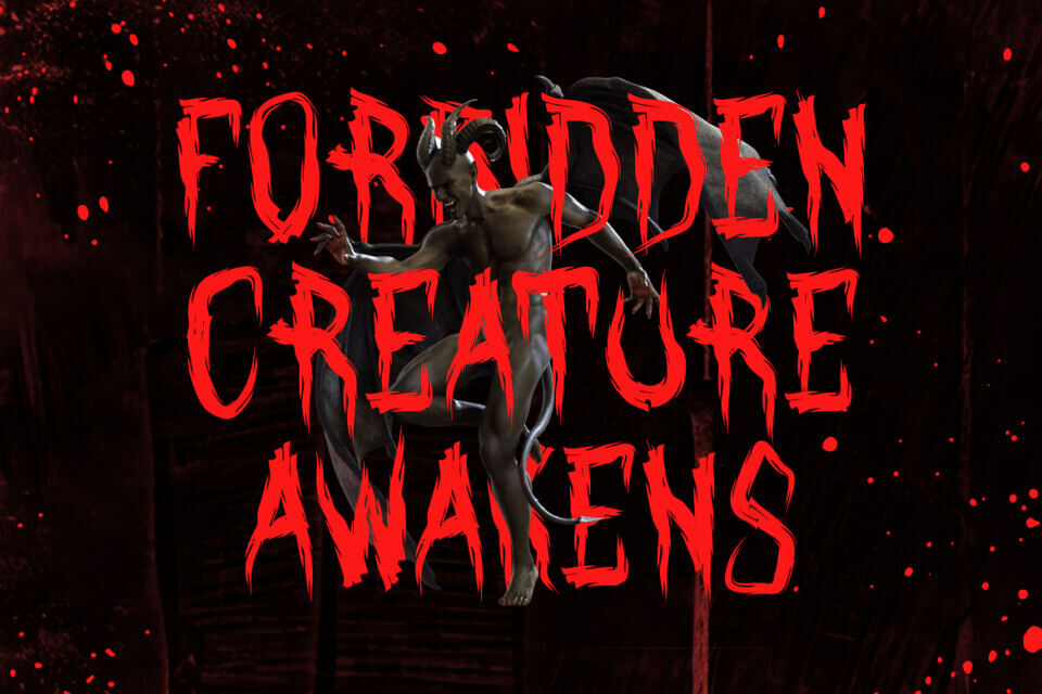 Crimson Ritual Font